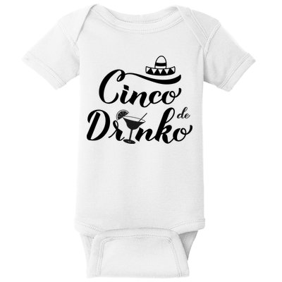 Cinco De Drinko Baby Bodysuit