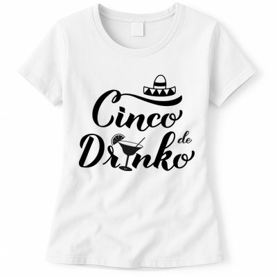 Cinco De Drinko Womens T-Shirt