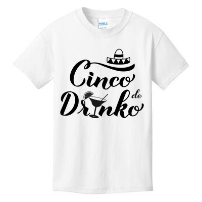 Cinco De Drinko Kids T-Shirt