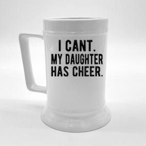 Cheer Dad Daughter Cheerleading FatherS Day Cheerleader Beer Stein