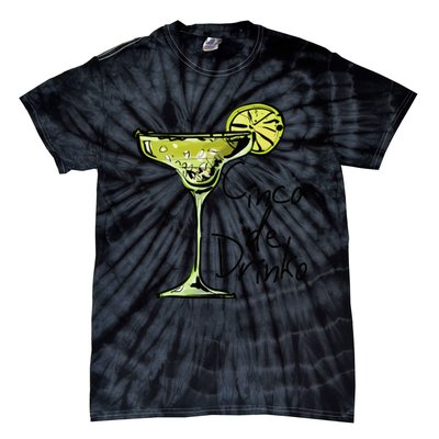 Cinco De Drinko Funny Cinco De Mayo Tie-Dye T-Shirt