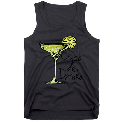 Cinco De Drinko Funny Cinco De Mayo Tank Top