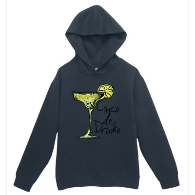 Cinco De Drinko Funny Cinco De Mayo Urban Pullover Hoodie