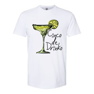 Cinco De Drinko Funny Cinco De Mayo Softstyle CVC T-Shirt