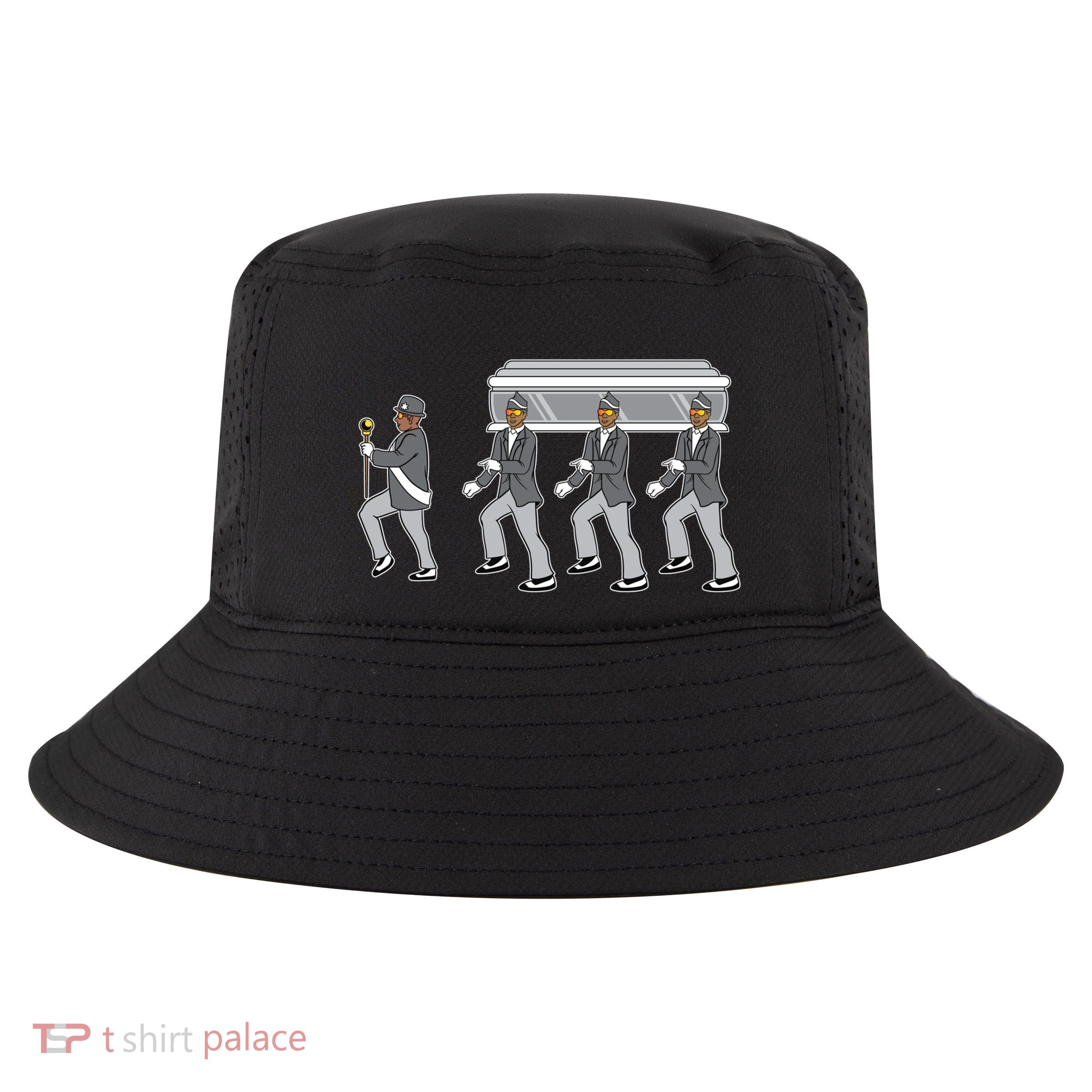 Coffin Dance Deadlifter Funny Funeral Director Mortician Great Gift Cool Comfort Performance Bucket Hat