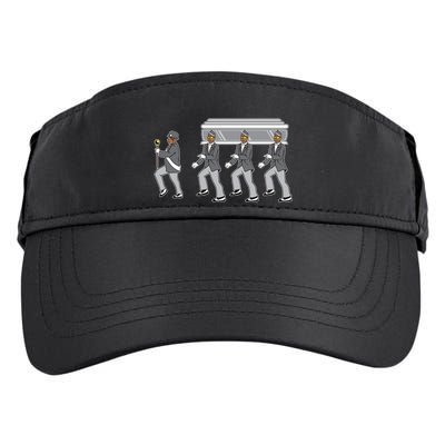 Coffin Dance Deadlifter Funny Funeral Director Mortician Great Gift Adult Drive Performance Visor