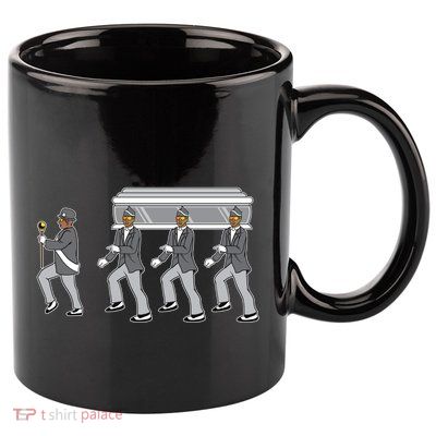 Coffin Dance Deadlifter Funny Funeral Director Mortician Great Gift 11oz C Handle Ceramic Mug