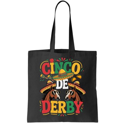 Cinco De Derby Funny Derby De Mayo Taco Horse Racing Bag