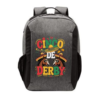Cinco De Derby Funny Derby De Mayo Taco Horse Racing Vector Backpack