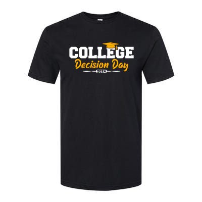 College Decision Day College Reveal Party Acceptance Student Softstyle CVC T-Shirt