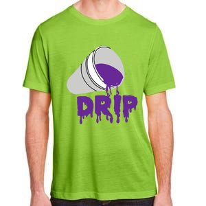 Codeine Dream Drip Purple Hip Hop Rap Social Media Cute Gift Adult ChromaSoft Performance T-Shirt