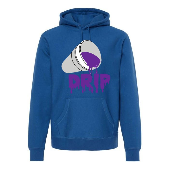 Codeine Dream Drip Purple Hip Hop Rap Social Media Cute Gift Premium Hoodie