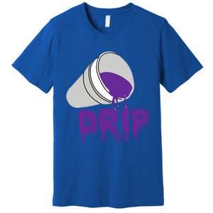 Codeine Dream Drip Purple Hip Hop Rap Social Media Cute Gift Premium T-Shirt