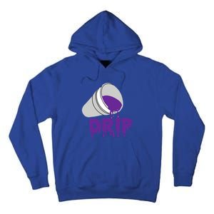 Codeine Dream Drip Purple Hip Hop Rap Social Media Cute Gift Tall Hoodie