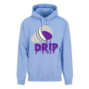 Codeine Dream Drip Purple Hip Hop Rap Social Media Cute Gift Unisex Surf Hoodie