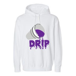 Codeine Dream Drip Purple Hip Hop Rap Social Media Cute Gift Garment-Dyed Fleece Hoodie