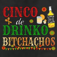 Cinco De Drinko Bitchachos Drinking Adult Drive Performance Visor