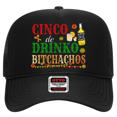 Cinco De Drinko Bitchachos Drinking Trucker Hat