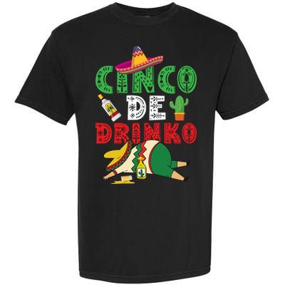CINCO DE DRINKO Funny CINCO DE MAYO Garment-Dyed Heavyweight T-Shirt