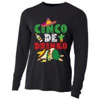 CINCO DE DRINKO Funny CINCO DE MAYO Cooling Performance Long Sleeve Crew