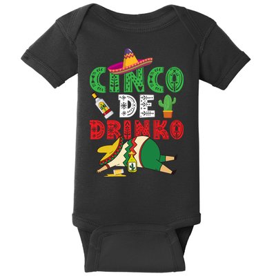 CINCO DE DRINKO Funny CINCO DE MAYO Baby Bodysuit