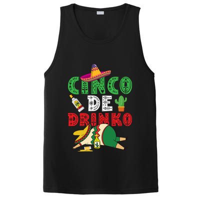 CINCO DE DRINKO Funny CINCO DE MAYO PosiCharge Competitor Tank