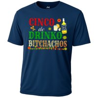 Cinco De Drinko Bitchachos M.ens Womens Drinking Cooling Performance Crew T-Shirt