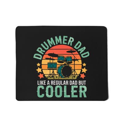 Cool Drummer Drumming Drum Set Drummer Mousepad