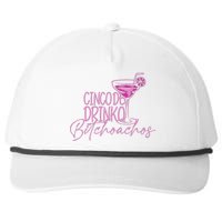 Cinco De Drinko Bitchachos Funny Cinco De Mayo Drinking Snapback Five-Panel Rope Hat