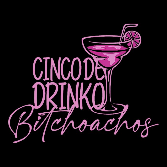 Cinco De Drinko Bitchachos Funny Cinco De Mayo Drinking 16 in Basic Backpack