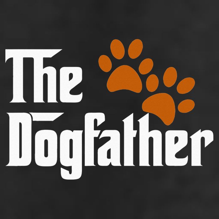 Cool Dog Dad Dog Father The DogFather 7 Panel Mesh Trucker Snapback Hat