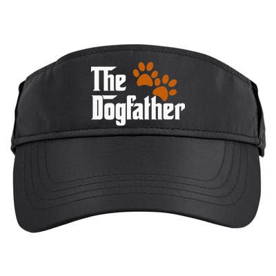 Cool Dog Dad Dog Father The DogFather Adult Drive Performance Visor
