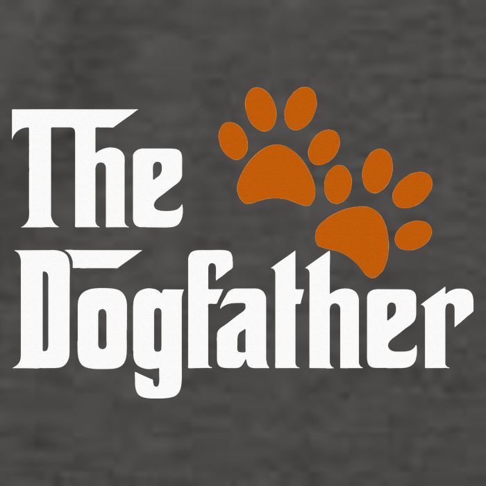 Cool Dog Dad Dog Father The DogFather Vector Backpack