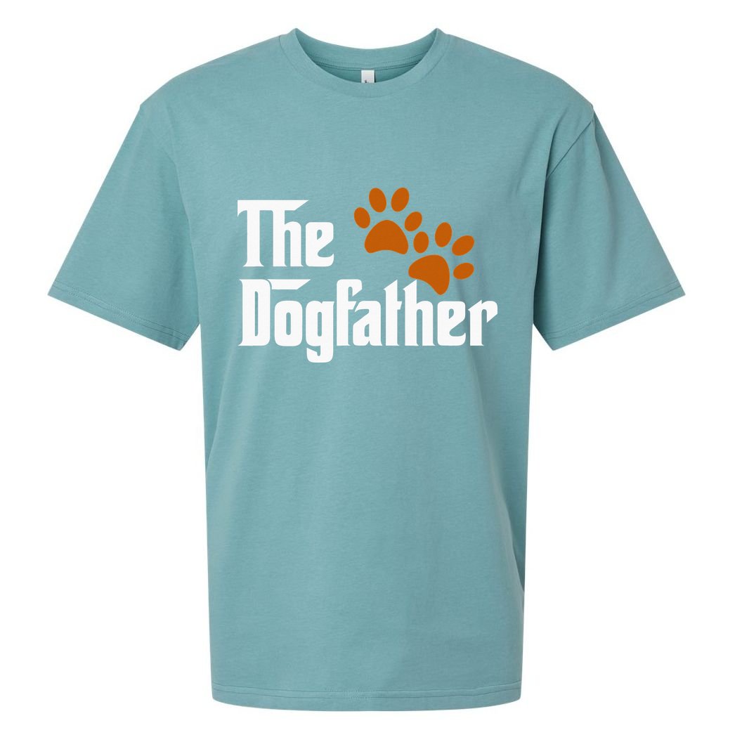 Cool Dog Dad Dog Father The DogFather Sueded Cloud Jersey T-Shirt