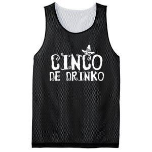 Cinco De Drinko Essential Mesh Reversible Basketball Jersey Tank