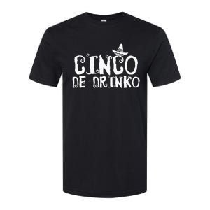 Cinco De Drinko Essential Softstyle CVC T-Shirt