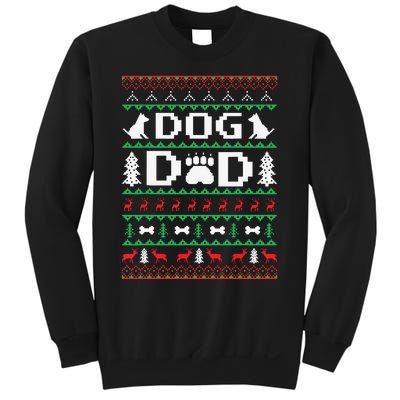 Christmas Dog Dad Shirts For Ugly Xmas Sweater Gifts Dogs Sweatshirt