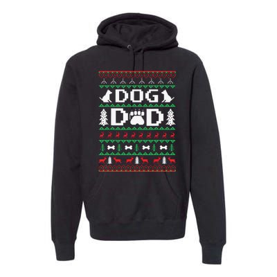 Christmas Dog Dad Shirts For Ugly Xmas Sweater Gifts Dogs Premium Hoodie