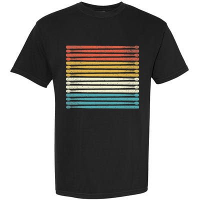 Colorful Drumsticks Drummer Band Percussionist Garment-Dyed Heavyweight T-Shirt
