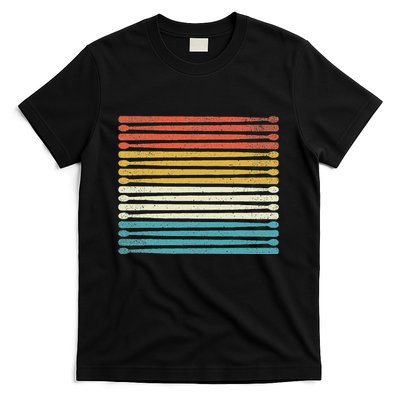 Colorful Drumsticks Drummer Band Percussionist T-Shirt