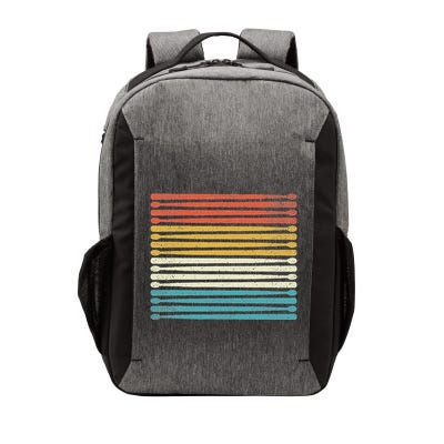 Colorful Drumsticks Drummer Band Percussionist Vector Backpack