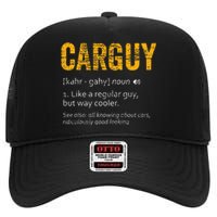 Carguy Dictionary Definition High Crown Mesh Back Trucker Hat