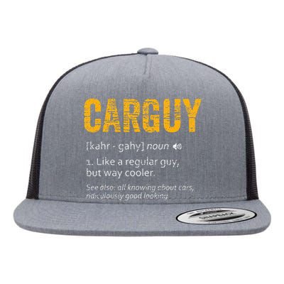 Carguy Dictionary Definition Flat Bill Trucker Hat