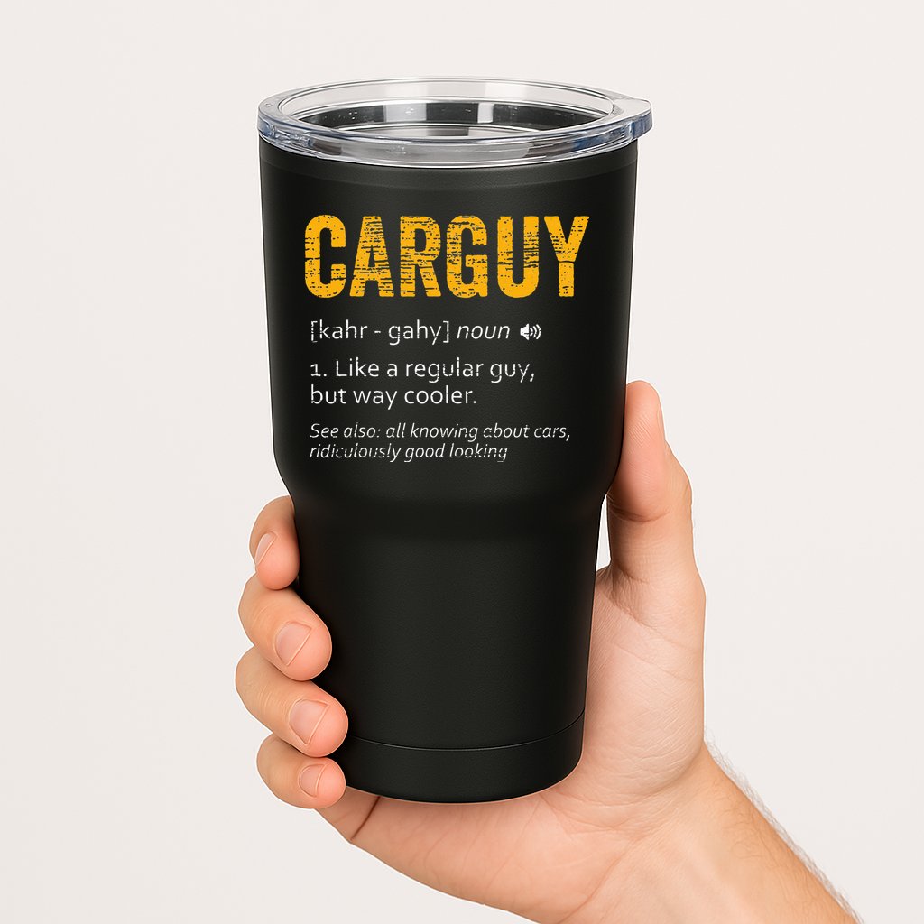 Carguy Dictionary Definition Tumbler