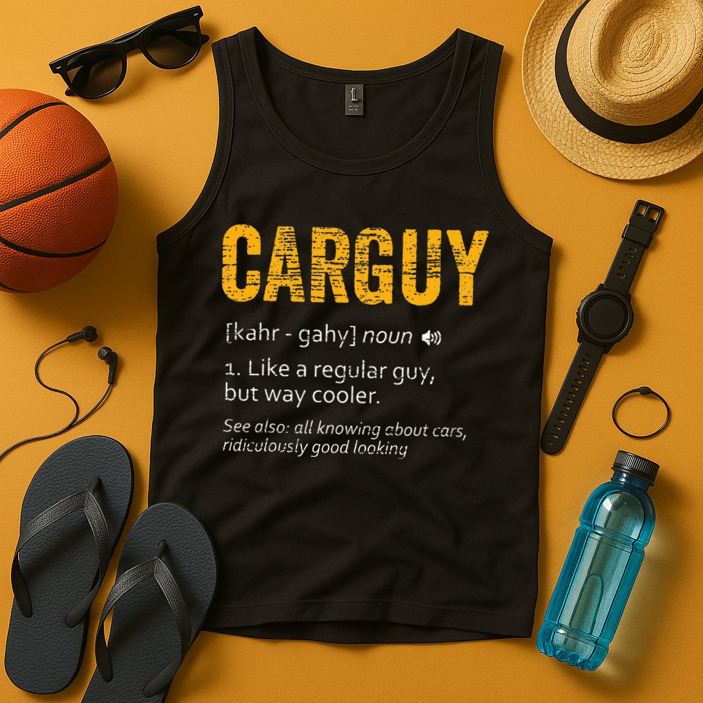 Carguy Dictionary Definition Tank Top