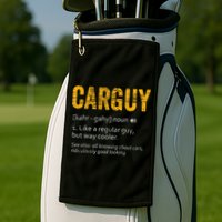 Carguy Dictionary Definition Golf Towel