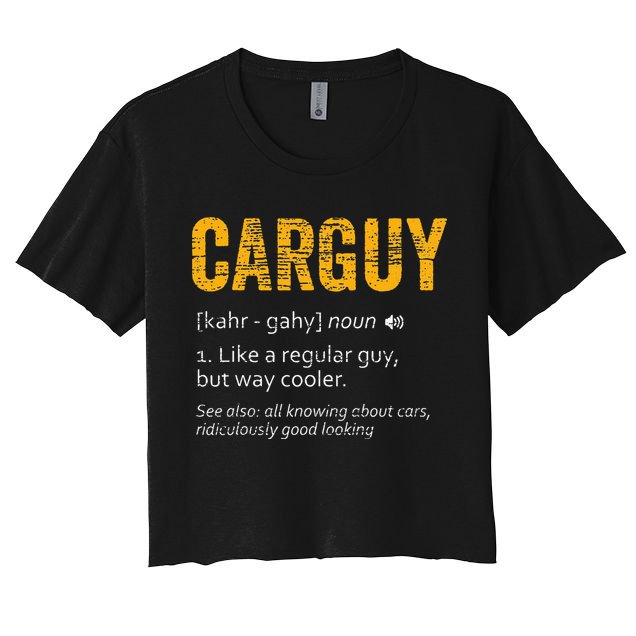 Carguy Dictionary Definition Crop Top