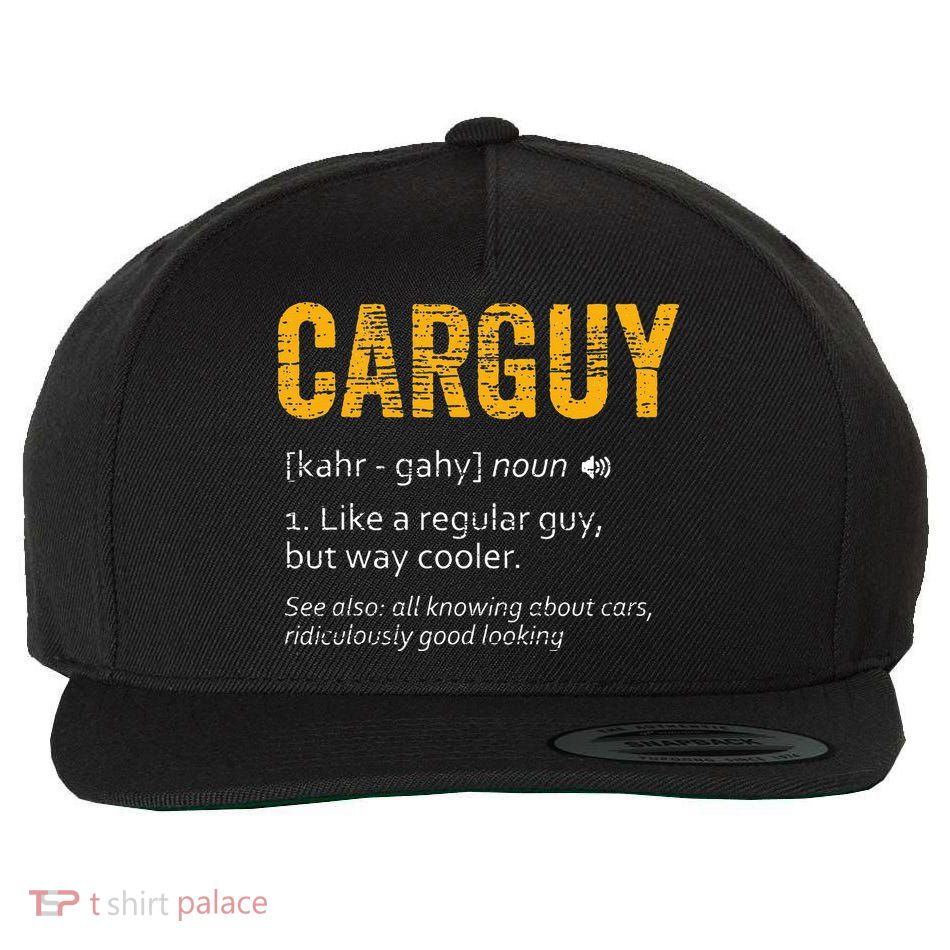 Carguy Dictionary Definition Wool Snapback Cap