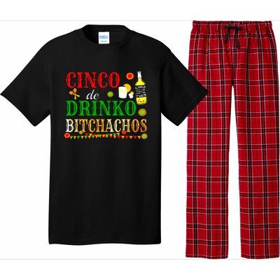 Cinco De Drinko Bitchachos Women Drinking Pajama Set