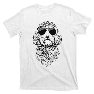 Cockapoo Doodle Dog with Sunglasses T-Shirt